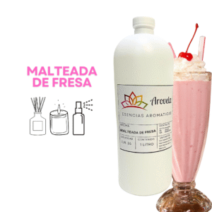 Malteada de Fresa